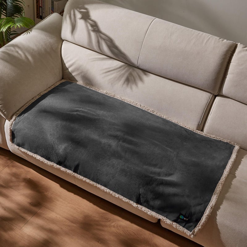 Kritter Planet Waterproof Dog Blanket, Reversible Water Proof Pet Blanket for Couch, Bed & Car, Washable Couch Covers for Medium Dogs - Protects Furniture from Fur, Dirt, and Accidents - Image 1